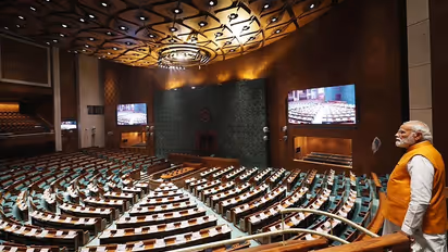 Inside photo of the new Parliament House