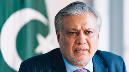 Pakistans Foreign Minister Ishaq Dar