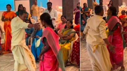 Couples Energetic Dance to Mukkala Mukkabula Song Goes Viral