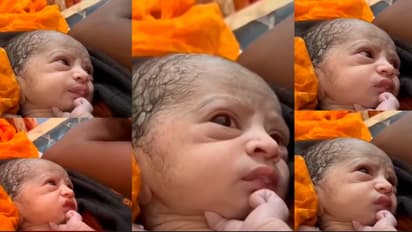 parents welcome baby with sorrow