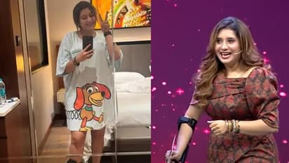 Priyanka Deshpande Leg Fractured