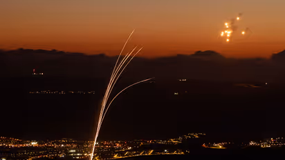 Middle East Crisis  Response to Lebanon Attack  Hezbollah Fires 300 Rockets at Israel bsm