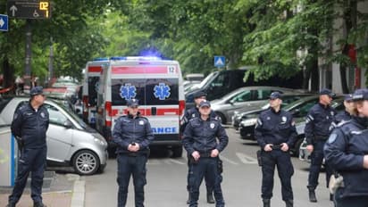 Firing in Belgrade serbia school