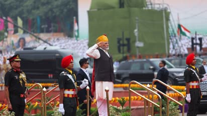 PM Modi at Lal Quila