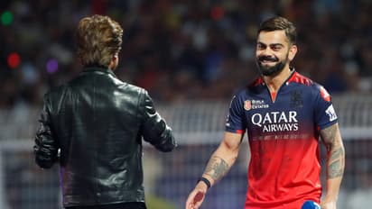 IPL opening ceremony Shahrukh Khan and Virat Kohli