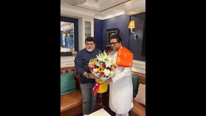 Raj Thackeray and Uday Samant