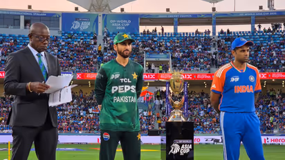 Salman Agha and Suryakumar Yadav