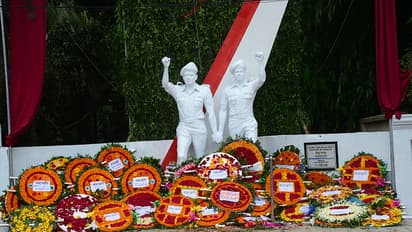 Bangladesh Gulshan memorial was demolished and posters of militants were hung bsm