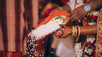 rain marriage wedding couple