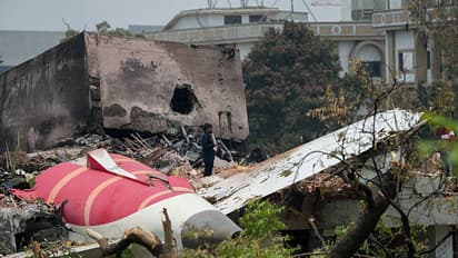 Air India crash site