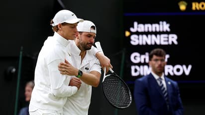Jannik Sinner and Grigor Dimitrov