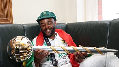 SA skipper Temba Bavuma. (Photo- ICC X)