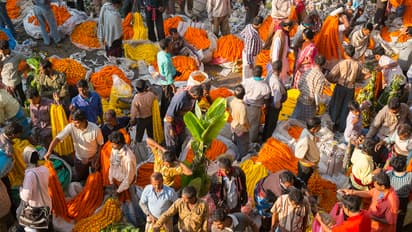 durga puja shopping kolkata flower market