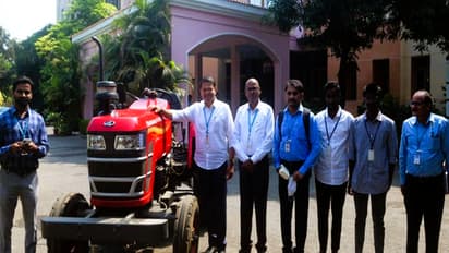 Mobile Remote Operated Tractor