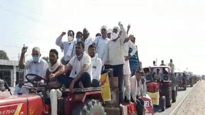 farmer protest rally