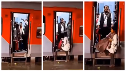 Woman dropped off by TTE on night train