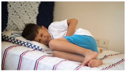 child with stomach pain