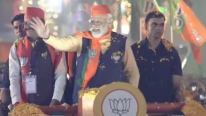pm modi road show 6