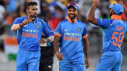 Shikhar Dhawan and Hardik Pandya