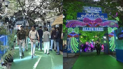 Park Street crowd of Christmas