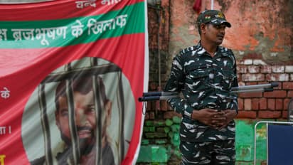 Protest against Brij Bhushan Sharan Singh