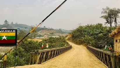 Amid violence in Manipur India is negotiating the border with Myanmar 