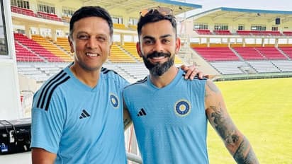 Virat Kohli Rahul Dravid