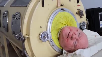 Polio survivor Paul Alexander has been confined to an iron lung for 70 years 