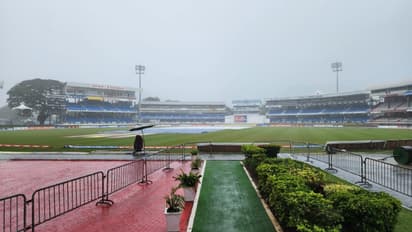 Test Match Washed Away