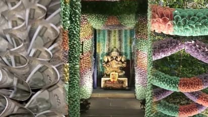 Ganesh Puja pandal