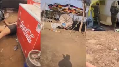 Watch the shocking video of the October 7 Hamas attack on a concert in Israel bsm