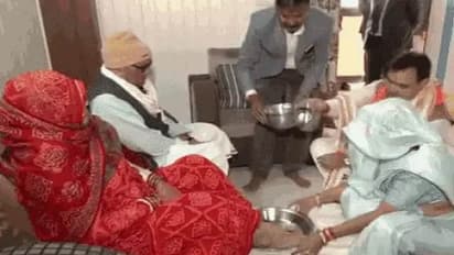 Rajasthan new cm Bhajan Lal Mother and Father