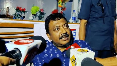 Sandeshkhali update Minister Partha Bhowmik partner Sujit Bose at Kirtan in Bermadjur area bsm