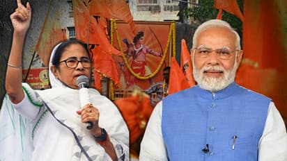PM Modi and Mamata Banerjees message on Ram Navami from Lok Sabha election campaign rally bsm