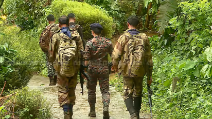 maoist presence reported on karnataka andhra border police intensify search