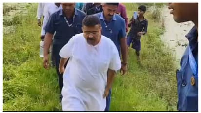 Opposition Leader Subhendu Adhikari met the families of the fishermen killed in Kakdwip bsm