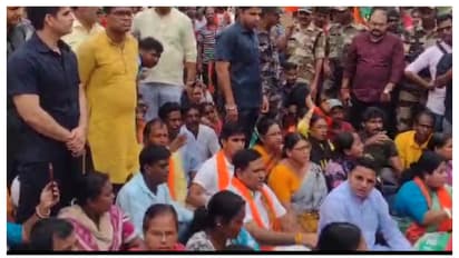 BJP leader Sukanta Majumdar stands with Jayanagar minor victim family criticizes CM Mamata Banerjee bsm