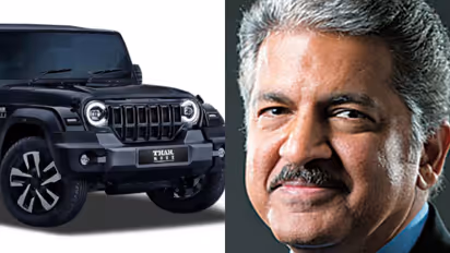 Mahindra Thar Roxx And Anand Mahindra