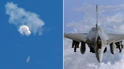 Indian Air Force Rafale fighter jet shot down a Chinese spy balloon bsm
