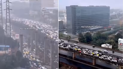 Bengaluru airport flyover