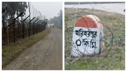 Stones are being thrown from Bangladesh residents of Gangarampur are in panic bsm