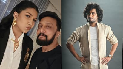 Sanvi Sudeep and Naani