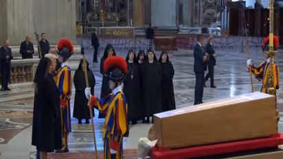 Trump tribute for Pope