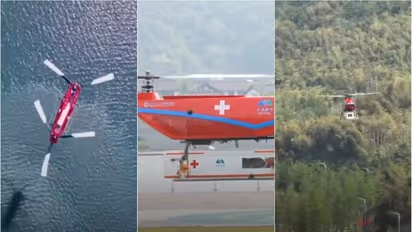 China's medical rescue drone