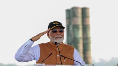 PM Modi at Adampur base