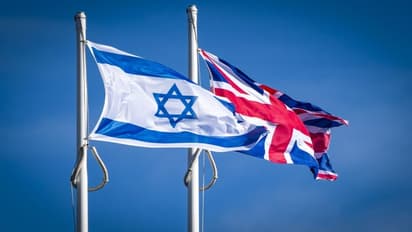 Israel UK flags