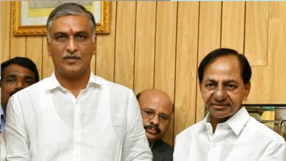 KCR And Harish Rao