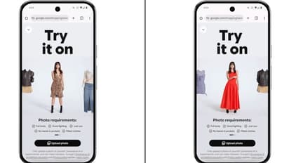 Google Try it On feature