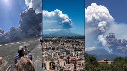Italy Mount Etna Lava
