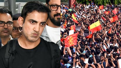 Gautam Gambhir and RCB fans